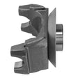 Half Round Style 1810 Series End Yoke 46 Spline