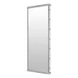 Mirror Head West Coast Yellow Chevron 6" x 16" Aluminum