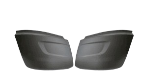 International LT625 AMR Corner Bumper Outer Passenger Side 2018 and Newer