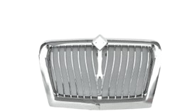 International LT Grille With Bug Screen Chrome 2018 and Newer