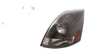 Volvo VNL Halogen Headlight Assembly Driver Side 2004 - 2017