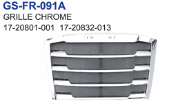 Freightliner Cascadia Chrome Grille 2018 and Newer