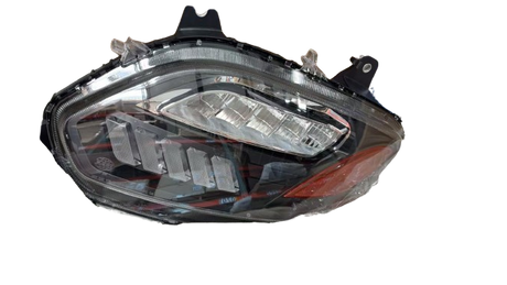 International LT625 LED Headlight Assembly Driver Side Black 2018 and Newer