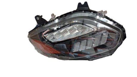 International LT625 LED Headlight Assembly Passenger Side Black 2018 and Newer