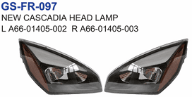 Freightliner Cascadia LED Headlight Assembly Passenger Side 2018 and Newer