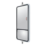 Mirror Head West Coast Angle-Back Dual-Vision 6" x 10" Stainless Steel