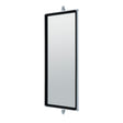 Mirror Head West Coast Angle-Back 6" x 16" Stainless Steel