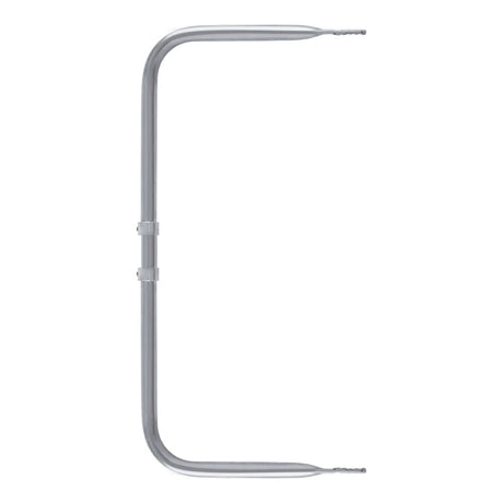Mirror Loop Heavy-Duty Truck 3/4" Diameter Tube 18-1/2" to 30-1/2" x 9-1/4" Stainless Steel