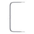 Mirror Loop Heavy-Duty Truck 3/4" Diameter Tube 18-1/2" to 30-1/2" x 9-1/4" Stainless Steel