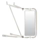 Mirror Assembly West Coast Custom International 7" x 16" Stainless Steel 1612822C91