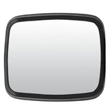 Mirror Head Convex Step Van 6-1/2" x 6" White Plastic Carbon Steel