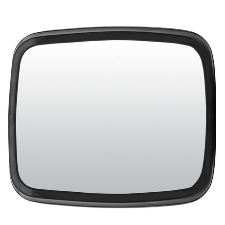 Mirror Head Convex Step Van 6-1/2" x 6" White Plastic Carbon Steel