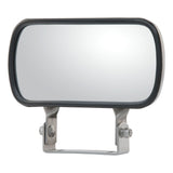 Mirror Assembly Convex Look-Down 8" x 4" Stainless Steel