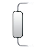Mirror Assembly West Coast Custom 7" x 16" Stainless Steel Driver Side