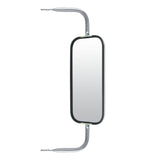 Mirror Assembly West Coast Custom 7 x 16" Stainless Steel Passenger Side