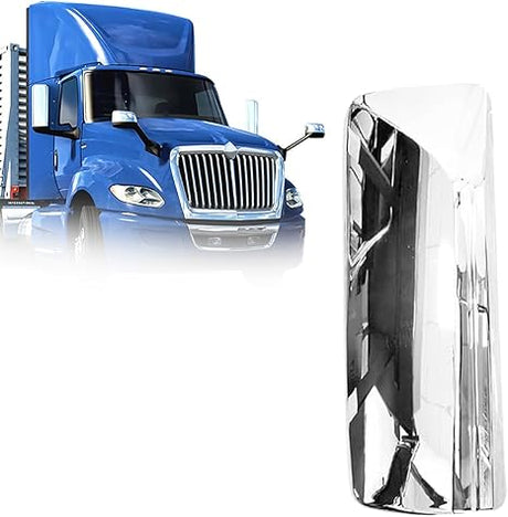 International LT625 Door Mirror Cover Chrome Driver Side 2018 and Newer