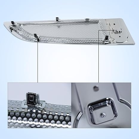 Kenworth T680 Side Grille With Vent Passenger Side 2013 - 2018