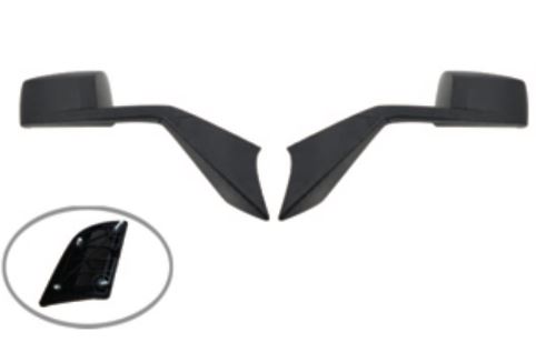 Volvo VNL Hood Mirror Chrome Driver Side 2018 and Newer