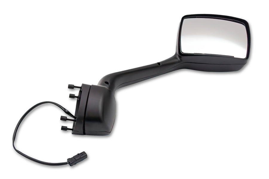 Kenworth T680 NEXT GEN HOOD MIRROR Black Passenger Side