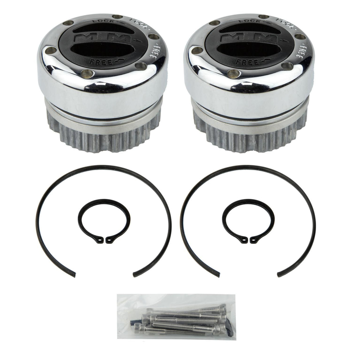 MM MANUAL HUB SET 19 SPLINE