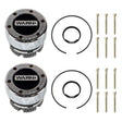 WRN STD. MANUAL HUB SET 19 SPLINE