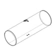 Peterbilt Fuel Tank 122 Driver Side Round Rear Fill 2006 and Older 26"D x 53"L Milgrade 11-02680-120