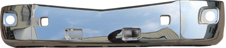 Peterbilt 579 Bumper Assembly Chrome With Fog Lamp Hole Plastic 2013 - 2020