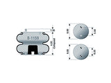 Air Spring B-1159 Rolling Lobe