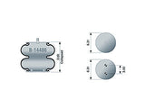 Air Spring B-14486 Rolling Lobe Heavy Duty