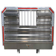 CAB RACK DC 68X80 W/CH,TR,WDW