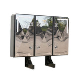 CAB RACK 68X80X14 VAULTED 3DR