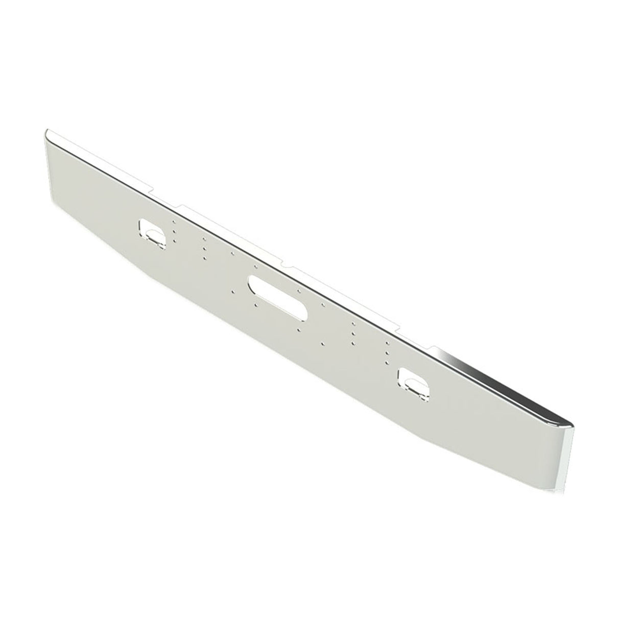 Freightliner Cabover, Conventional Bumper Chrome Taper Rolled End