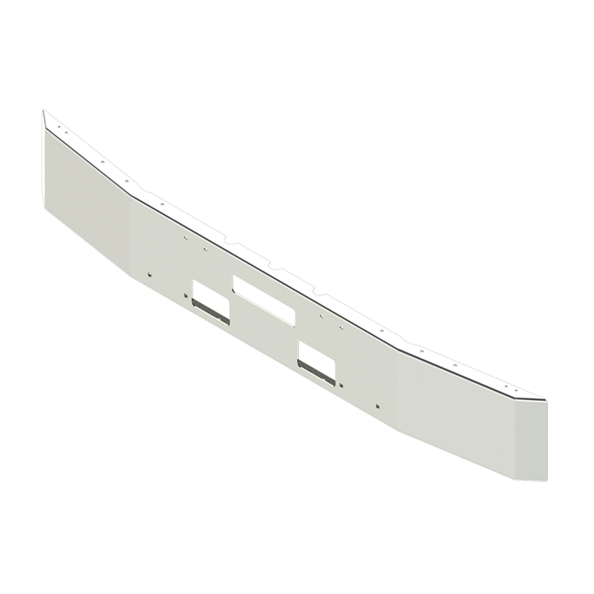 Freightliner FLD120 Bumper Chrome with 6 inch Breakback