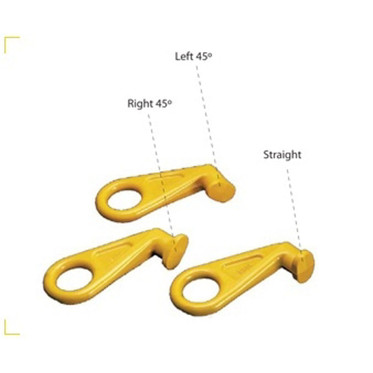 HD CONT LIFT HOOK 45DEG LH