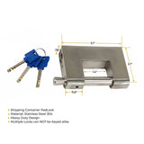 CONTAINER PADLOCK STAINLESS