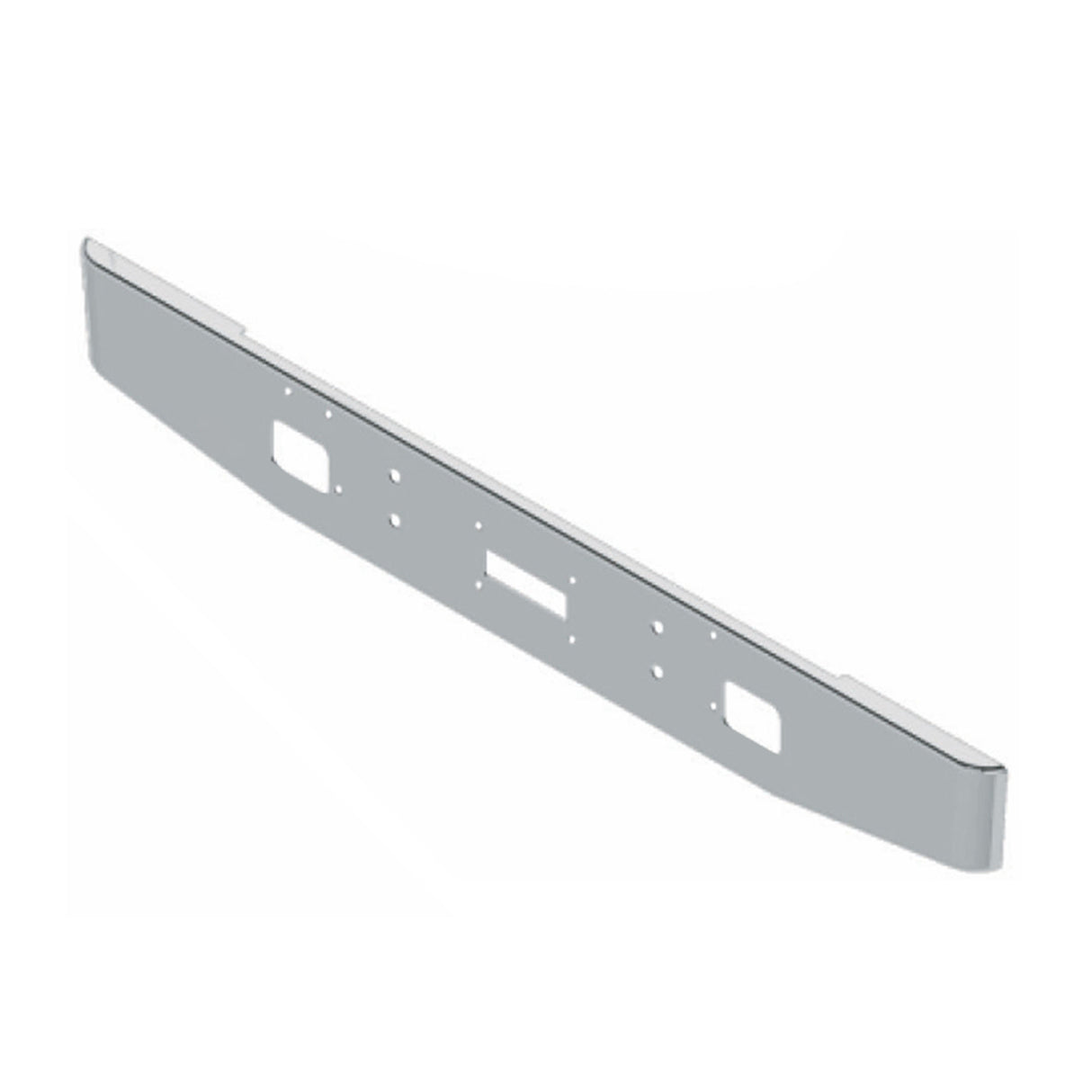 Kenworth K100C, Cabover Bumper Chrome Taper Rolled End