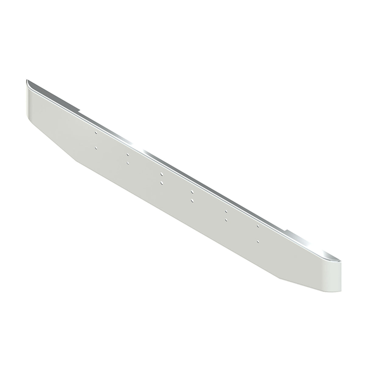 Kenworth Logger Bumper Chrome Taper Rolled End