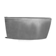 Freightliner M2 106, M2 112 Bumper End Chrome Flat Mount Style 30"  