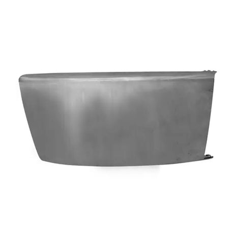 Freightliner M2 106, M2 112 Bumper End Chrome Flat Mount Style 30"  