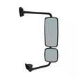 Freightliner M2 106, M2 112 Door Mirror Manual Black 2003 & Newer Passenger Side 