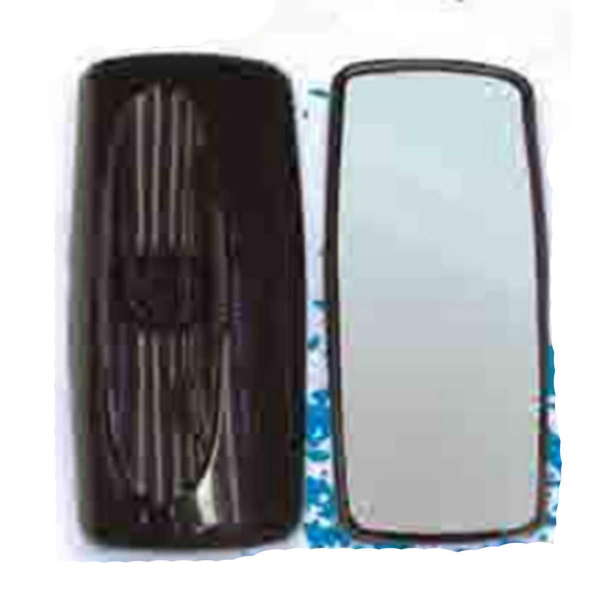 Freightliner M2 106, M2 112 Door Mirror Black Convex 2003 & Newer 