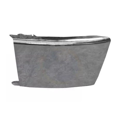 Freightliner M2 106, M2 112 Bumper End Chrome Triangle Mount Style 24"  