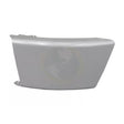 Freightliner M2 106, M2 112 Bumper End Painted Triangle Mount Style 24"  