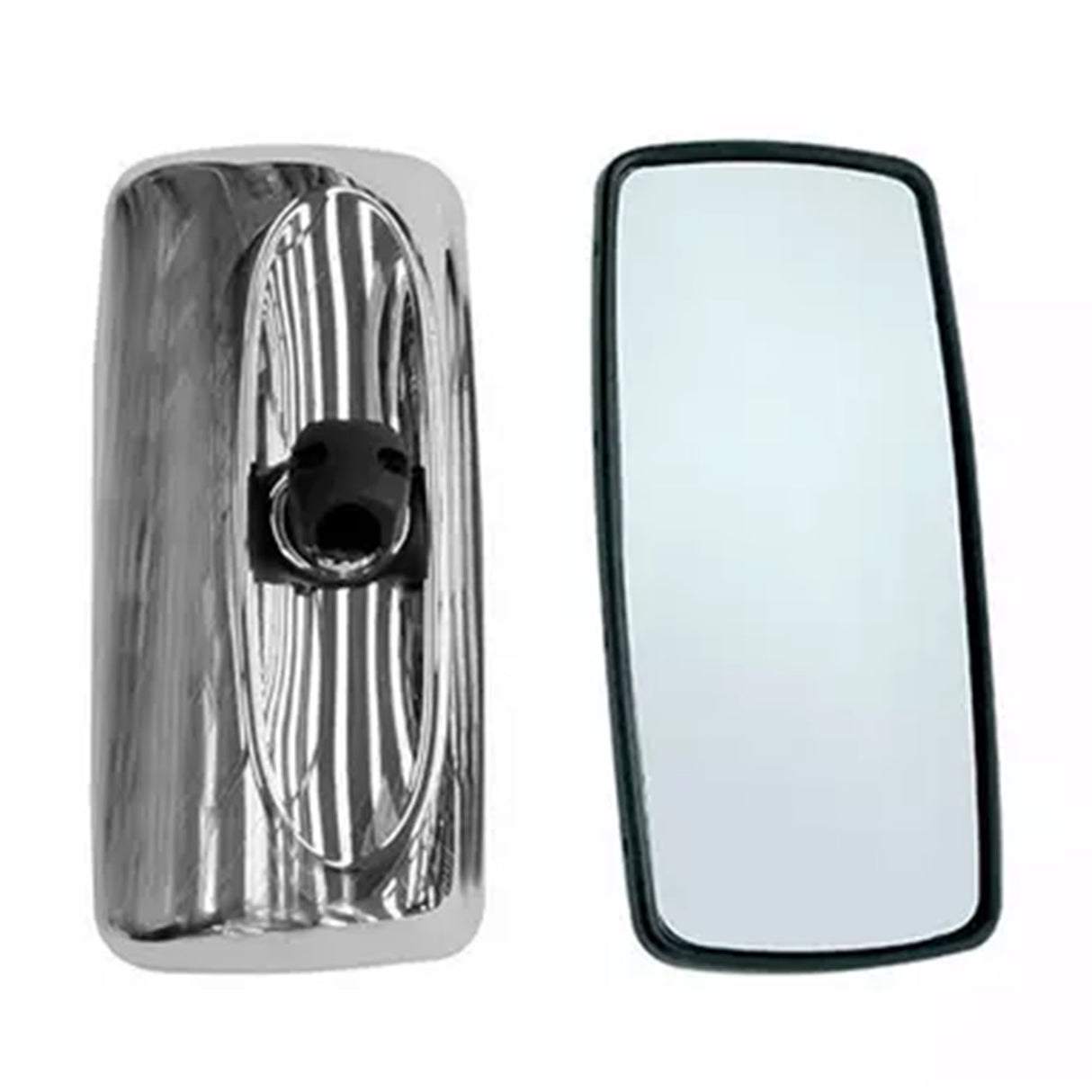 Freightliner Columbia Mirror Main Replacement with Chrome Cover Fits Driver Side and Passenger Side  