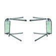 Freightliner FLD 120, FLD 112 Door Mirror Stainless Steel Pair 1989 & Newer 