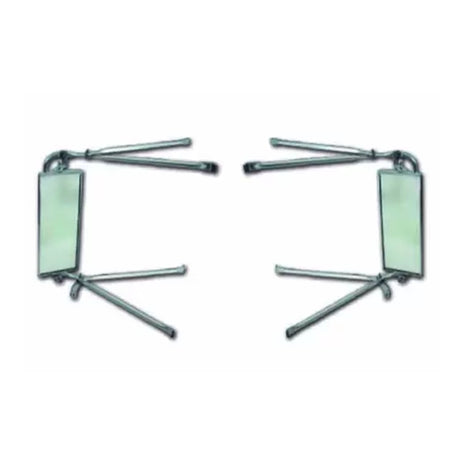 Freightliner FLD 120, FLD 112 Door Mirror Stainless Steel Pair 1989 & Newer 