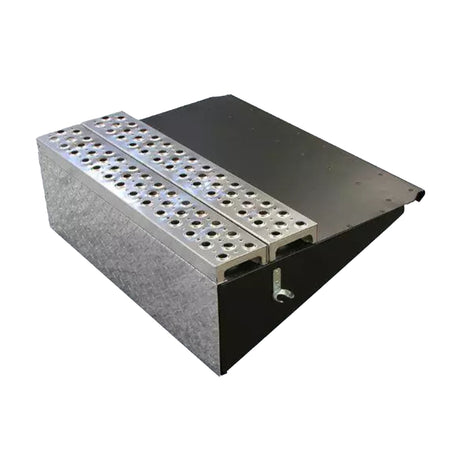 Freightliner Classic Battery Box Cover 31" Black Box with Step  