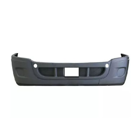 Freightliner Cascadia Bumper with Support, without Fog Light Holes  