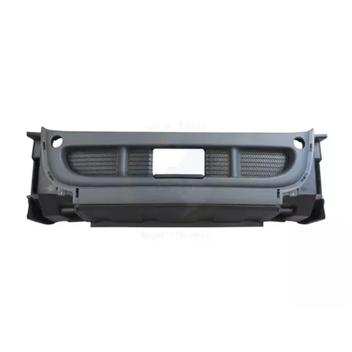 Freightliner Cascadia Bumper Center with Support without Fog Light Holes  