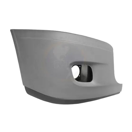 Freightliner Cascadia Bumper End with Back Support with Fog Light Hole Passenger Side 